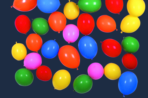 7" 100 Balloons