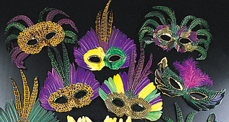 Fancy Feathered Masks